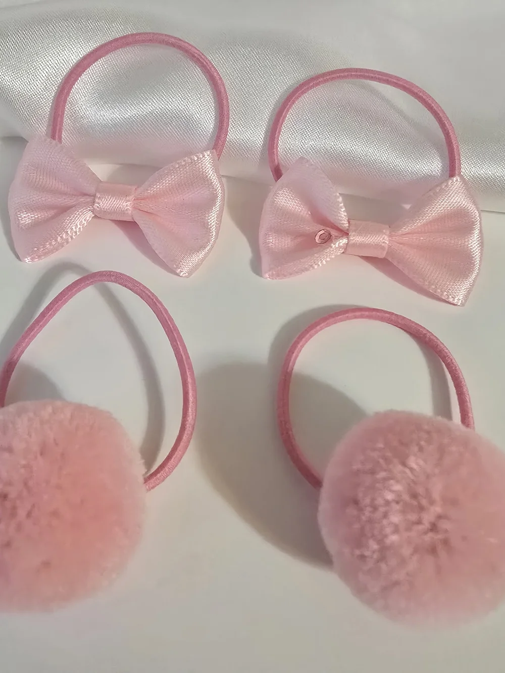 18pc-Girls Pink Hair Accessories Set – Assorted Princess Clips & Bands